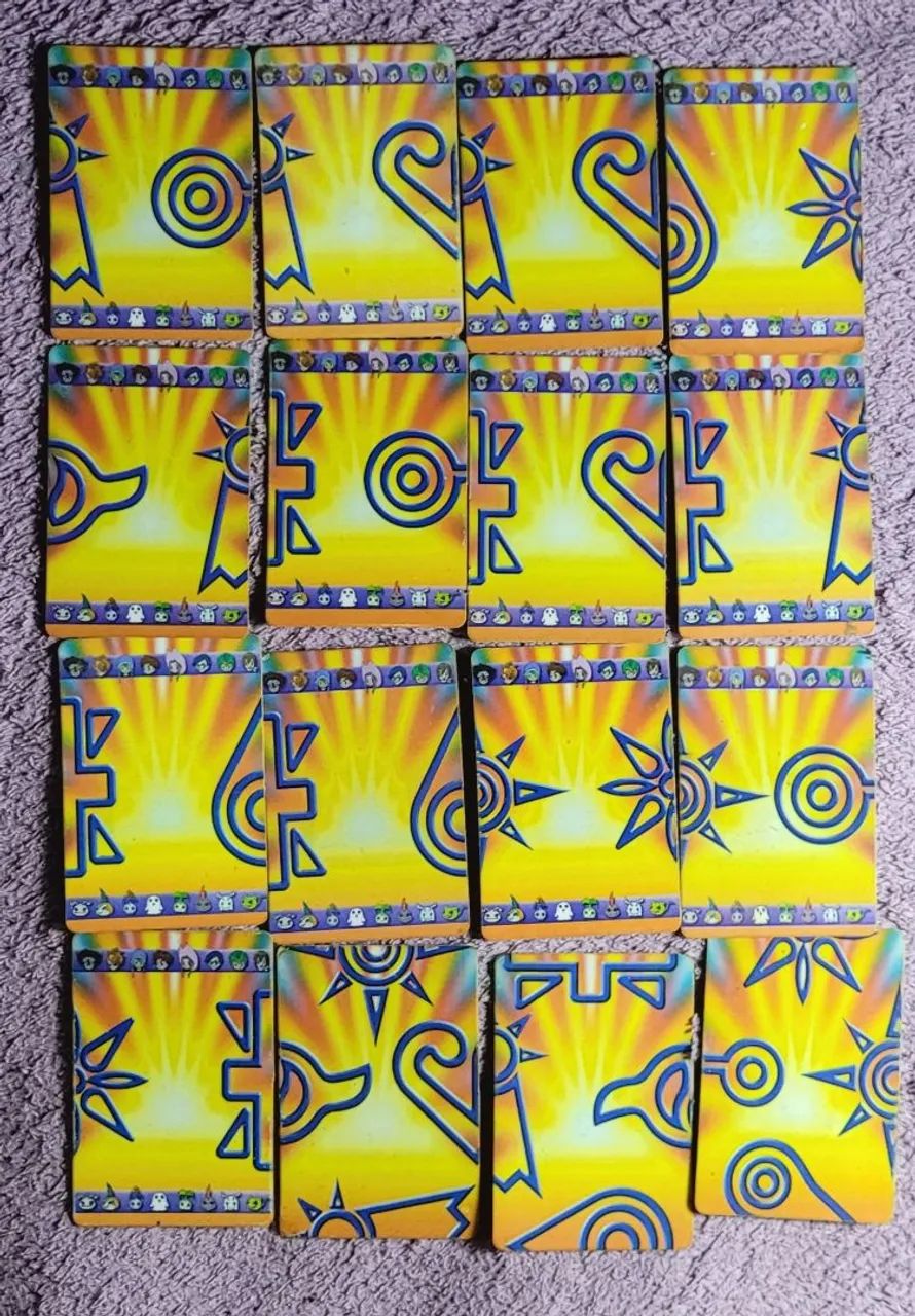 Cards digimon elma chips antigo