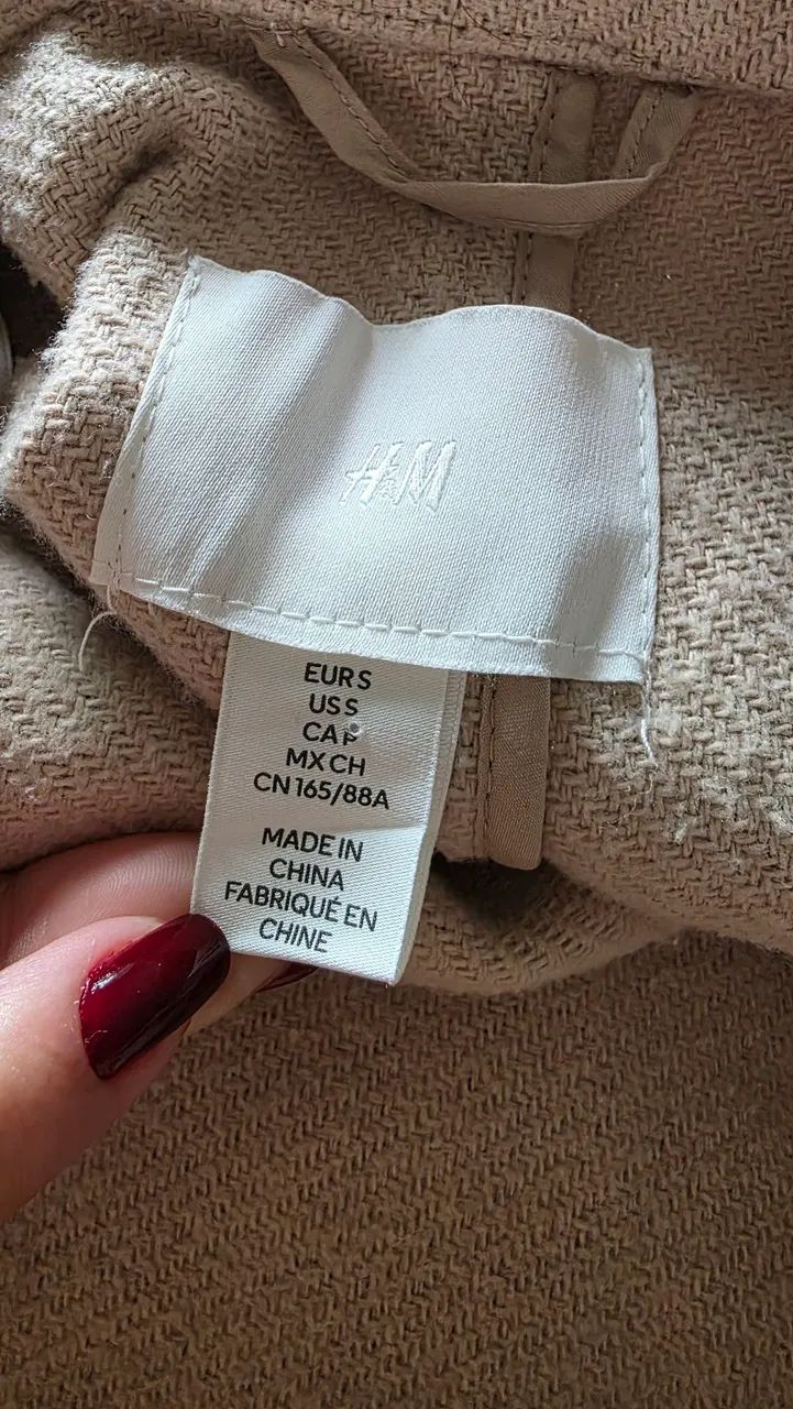 Casaco/ Sobretudo H&M - Foto 5