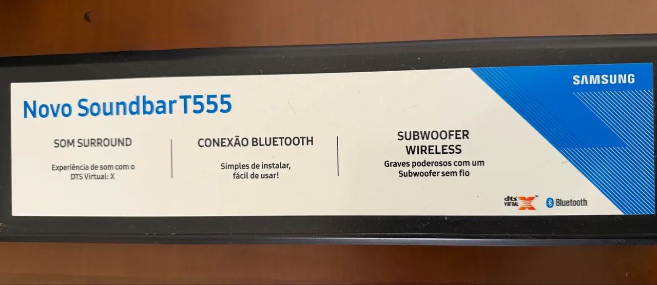 Soundbar Samsung - DTS Virtual X - zerada - Foto 3