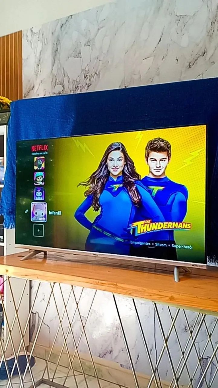 TV Android - 43" Usada poucas Vezes - Foto 3