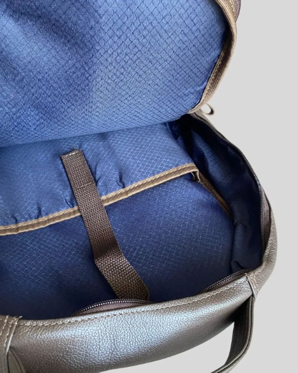 Mochila Couro Legítimo nova - Foto 5