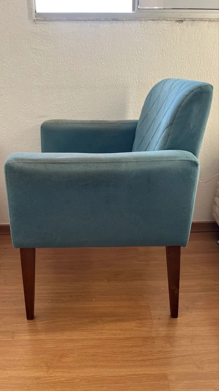 POLTRONA AZUL - pra sair logo - Foto 2