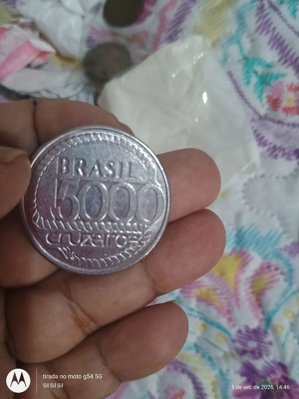 Moedas antigas e raras.