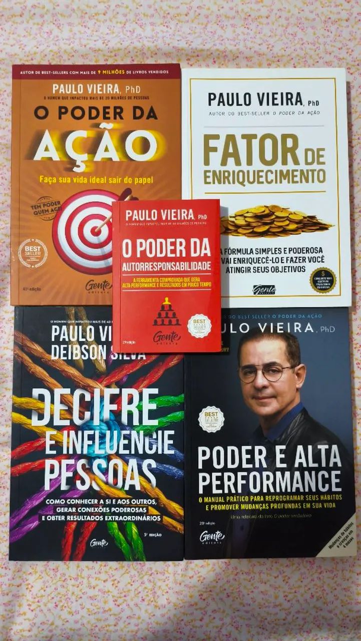 Livros do Paulo Vieira 