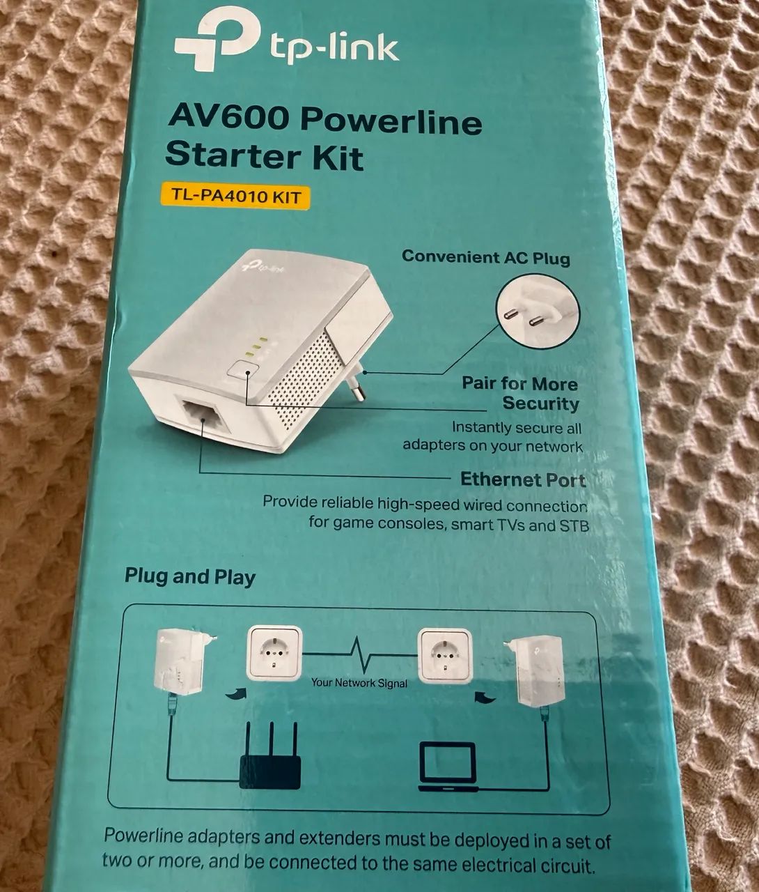 Kit adaptador powerline tp link  - Foto 2