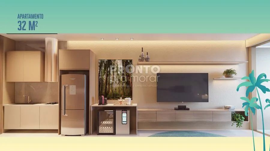 Flat com 1 quarto em Carneiros - Foto 3