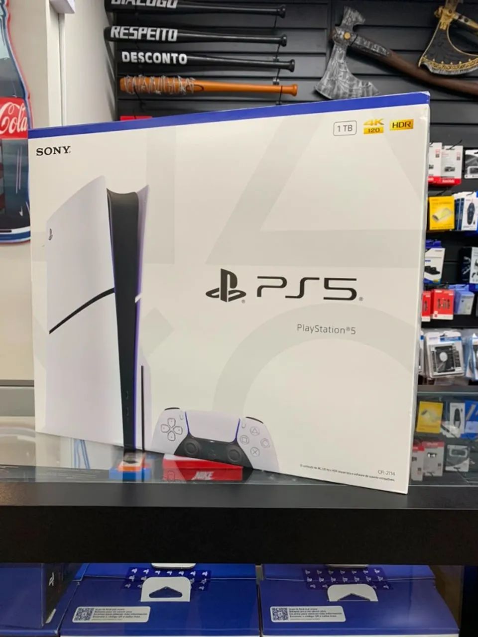 PS5 NOVO LACRADO 1TB COM LEITOR  - Foto 2