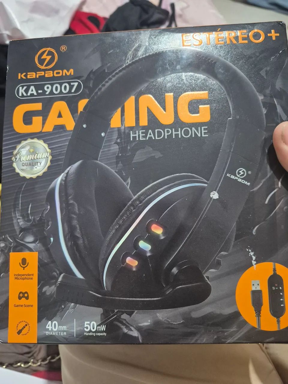 Fone gamer para pc - Foto 2