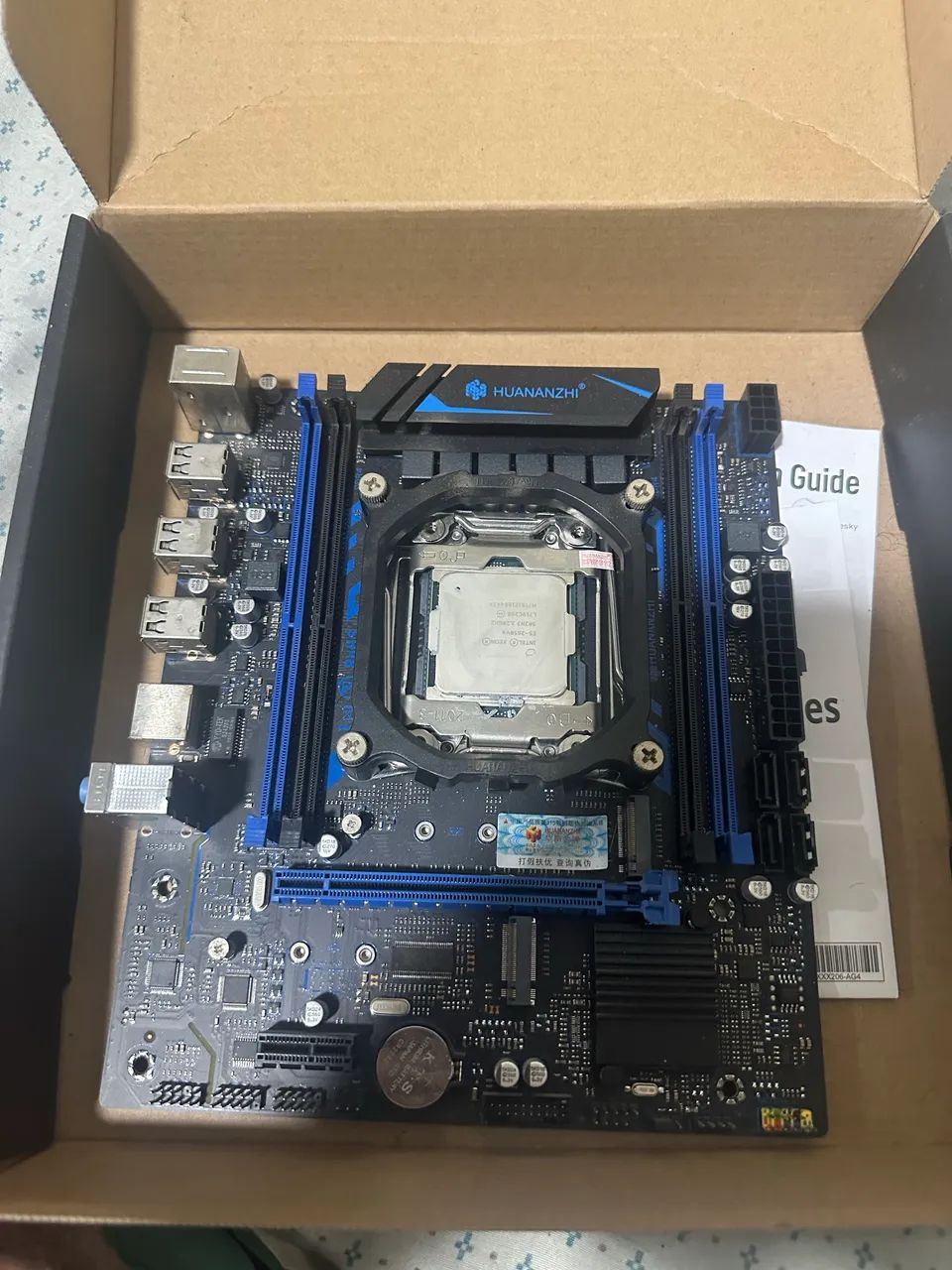 Placa mãe + Processador 