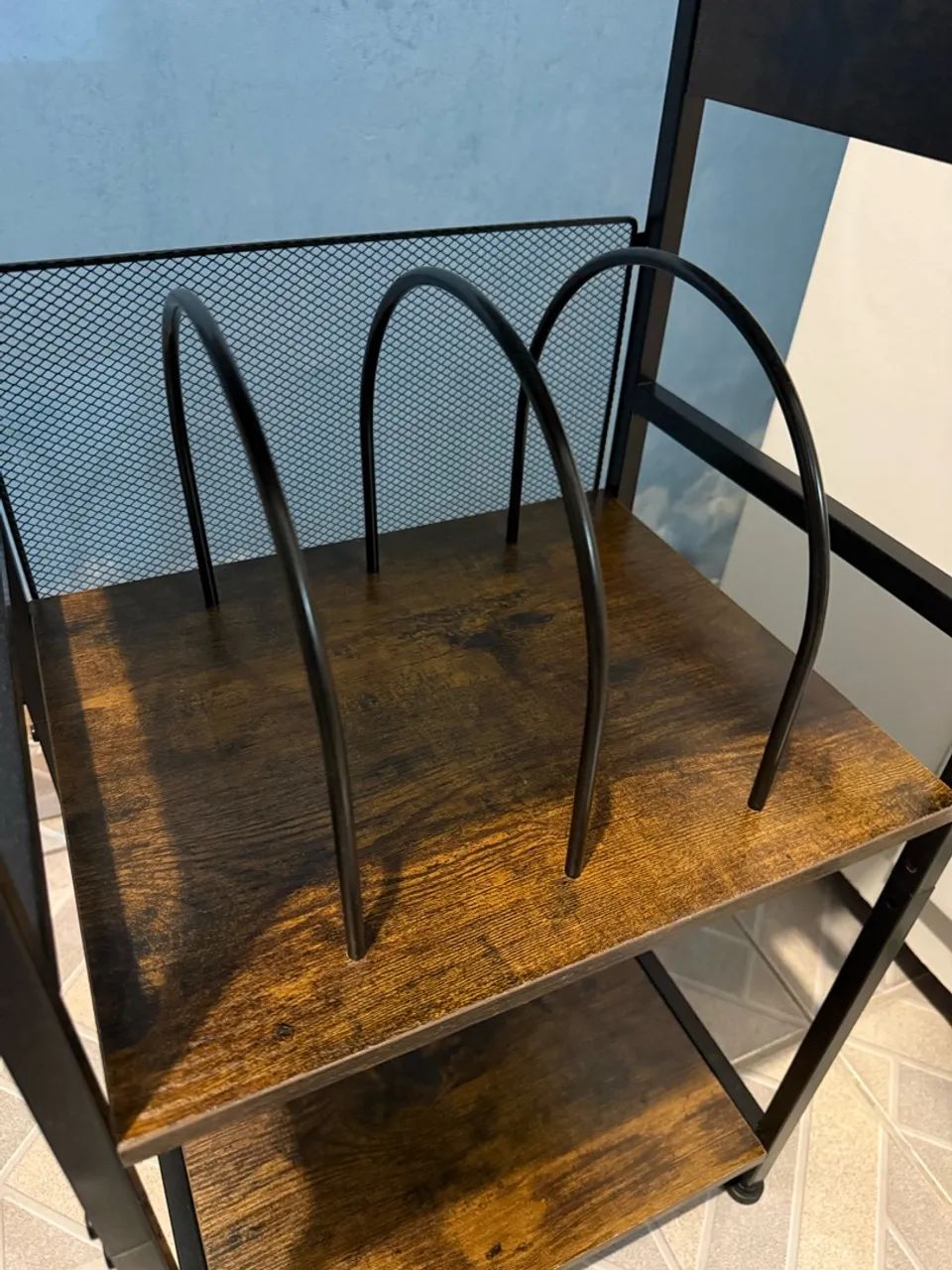 Rack de Vitrola, Vinil e Caixa de Som - Foto 3