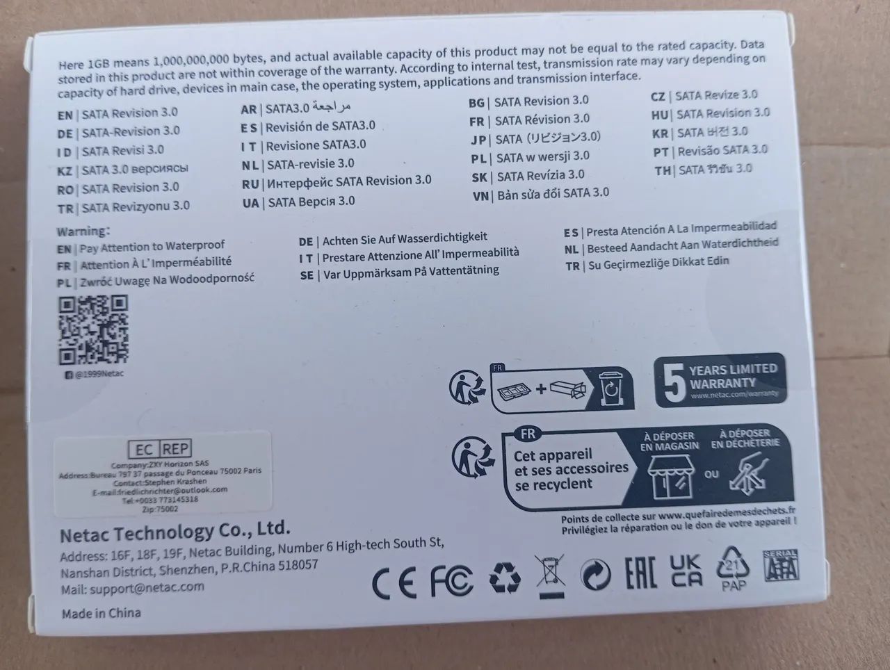 SSD Netac 128gb lacrada - Foto 4