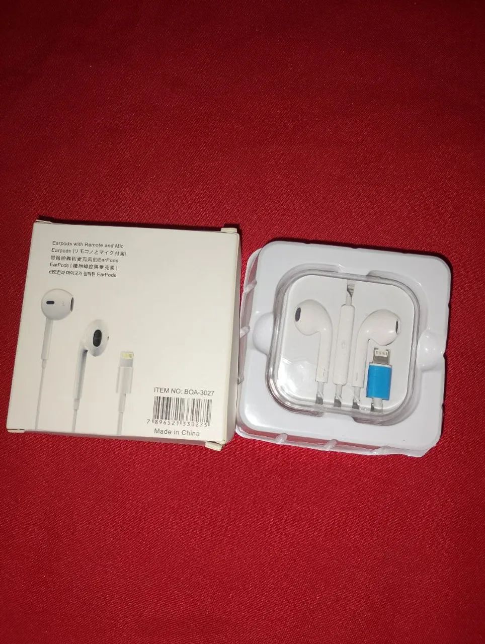 Fone de ouvido para iPhone novo na caixa  - Foto 2