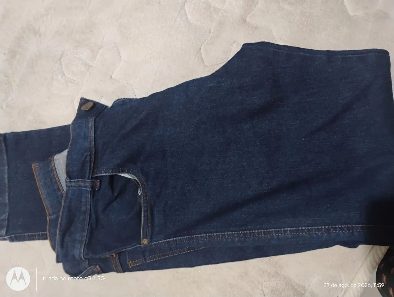 Calça jeans masculina semi nova  - Foto 3