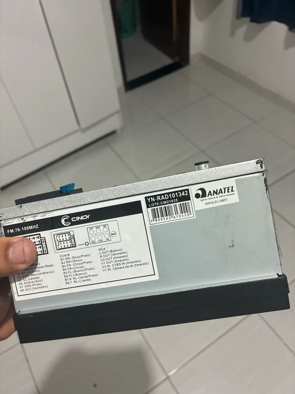 Central de multimídia 