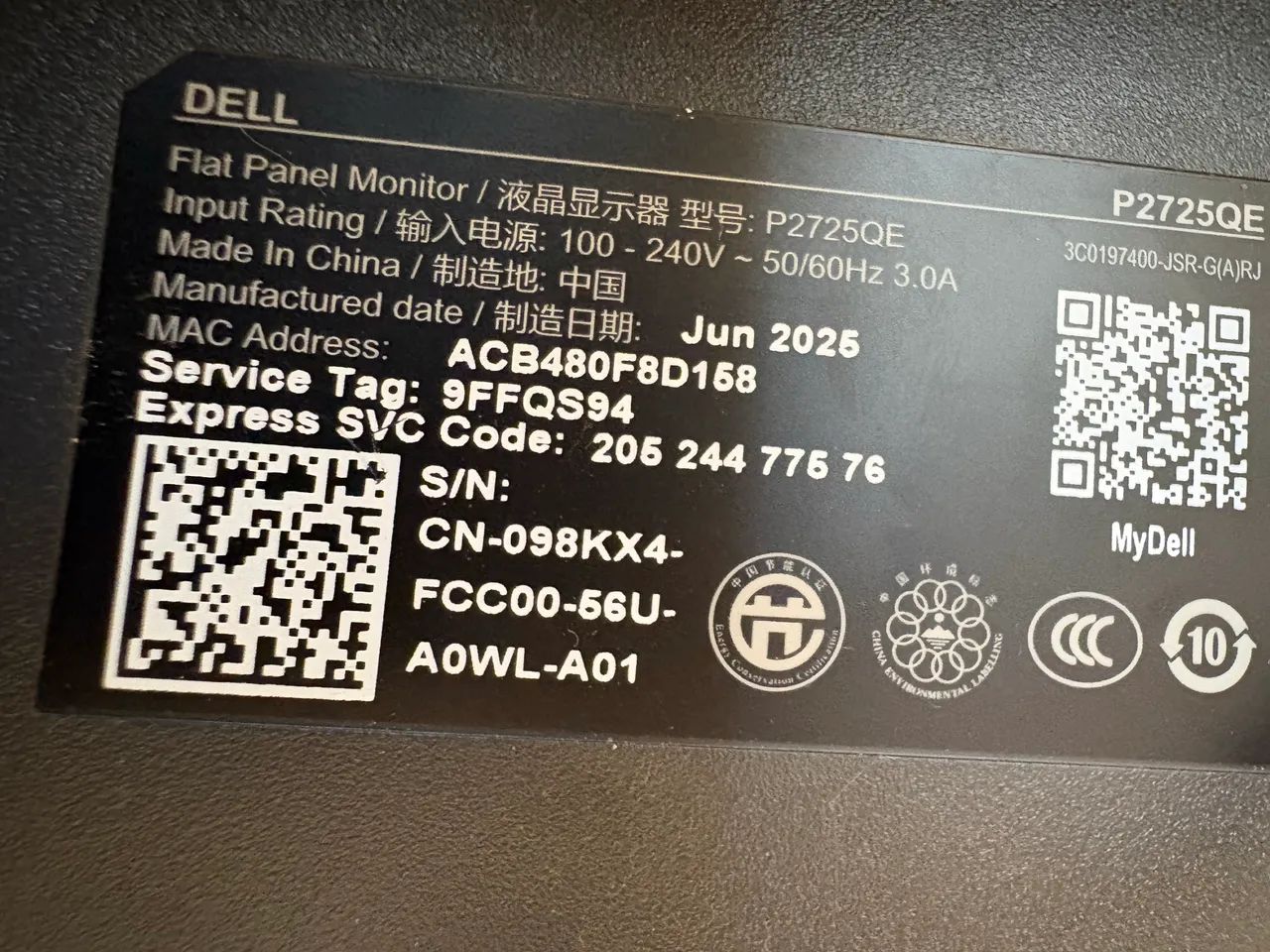 Monitor Dell Pro 27 Plus 4K USB-C Hub Monitor P2725QE  - Foto 4