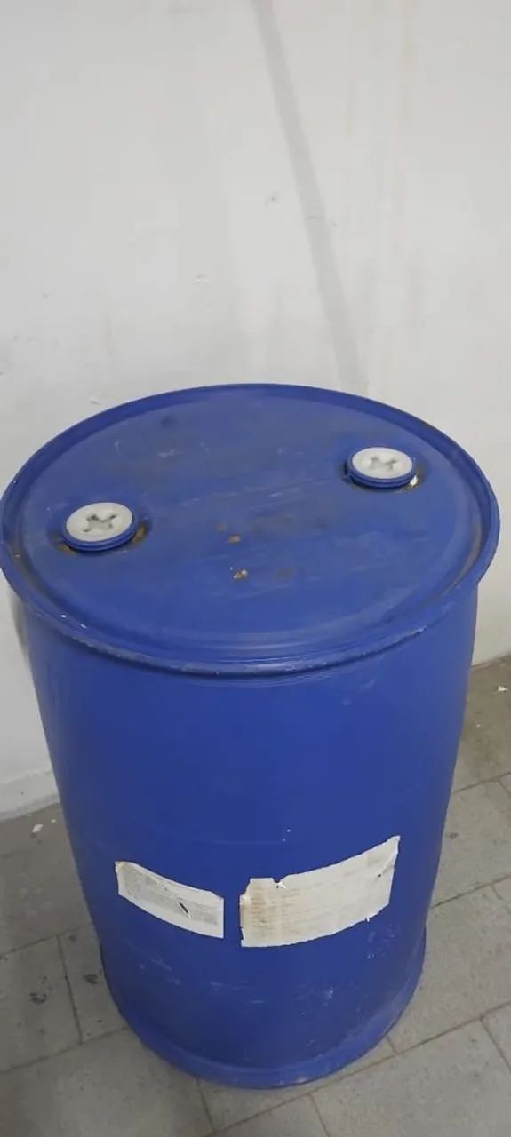 Tonel / Tambor de Plástico Azul 200 Litros - Resistente e Multiuso - Foto 4