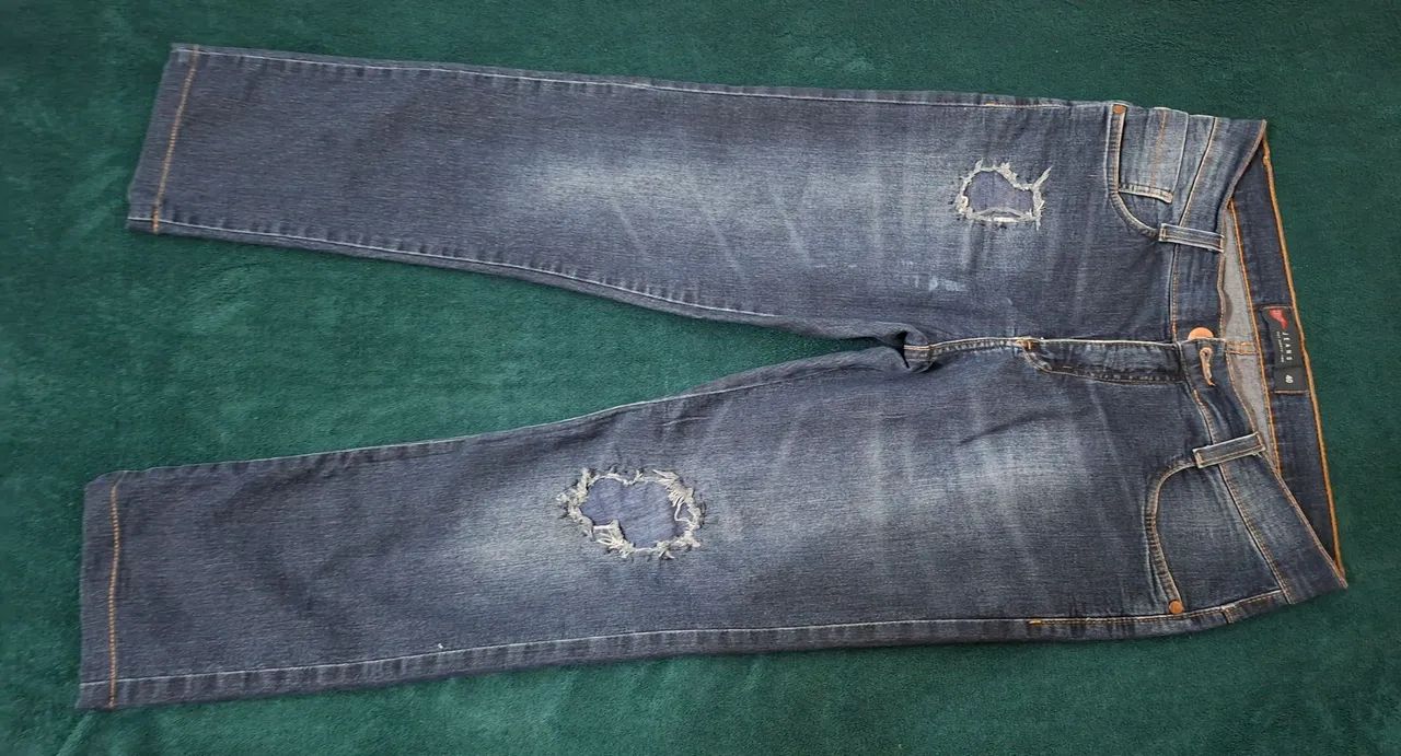 CALÇA JEANS MASCULINA NÚMERO 40 - Foto 5