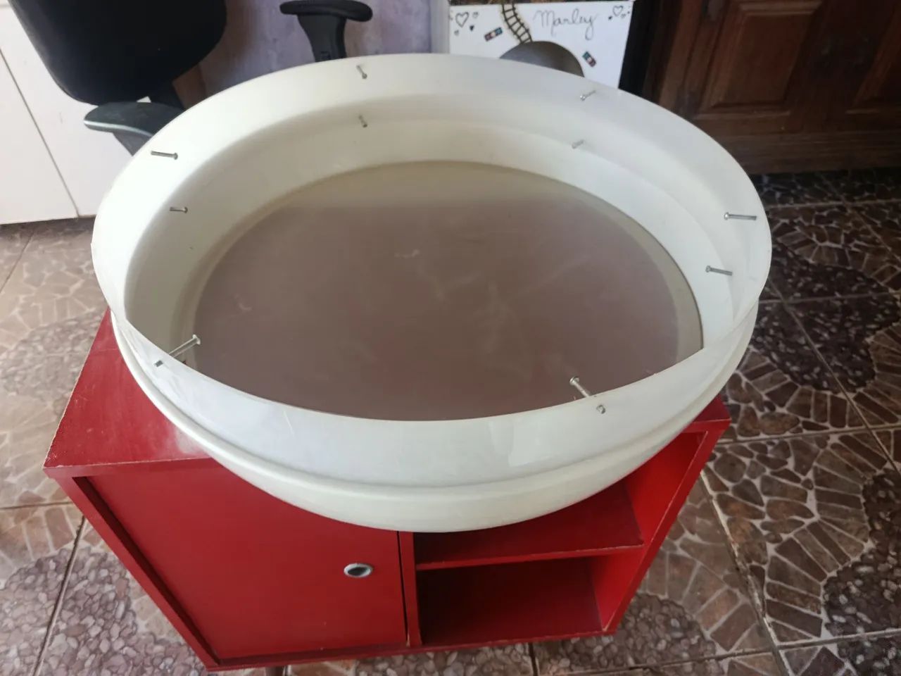 Lustre meia lua branco. - Foto 4