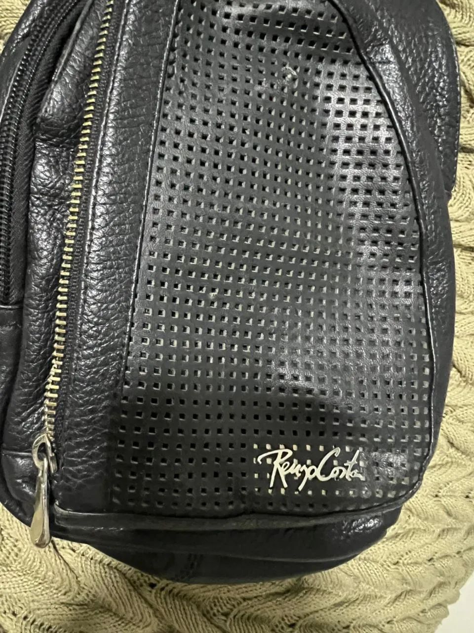 Bolsa de couro marca peruana  - Foto 3