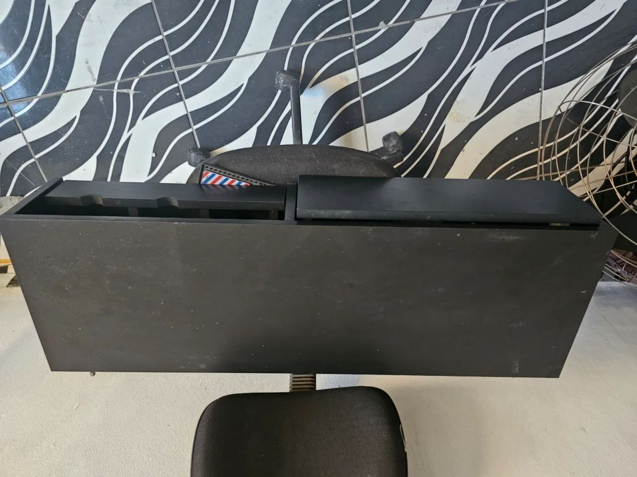 Cadeira reclinavel para Barbearia e bancada - Foto 3