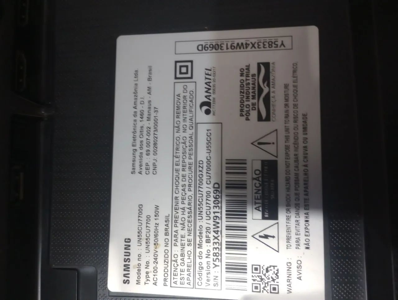 Vendo tv Samsung 55 polegadas  - Foto 3