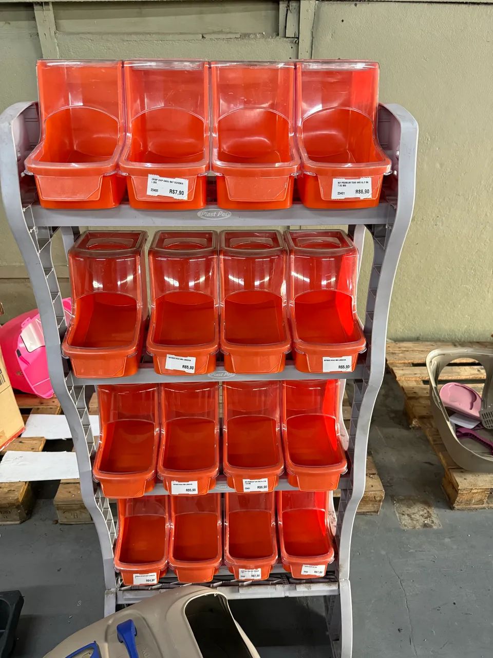 Dispenser Display  Porta Petiscos Pdv Cristal