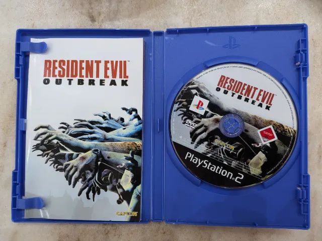 Resident Evil Outbreak PS2 Jogo Completo Original - Foto 4