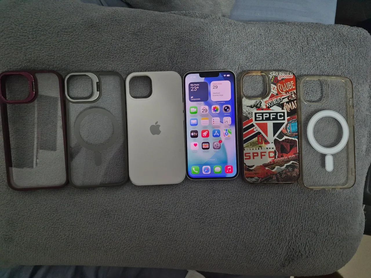 IPhone 13 | Perfeito estado | capinhas, caixa e carregador - Foto 4