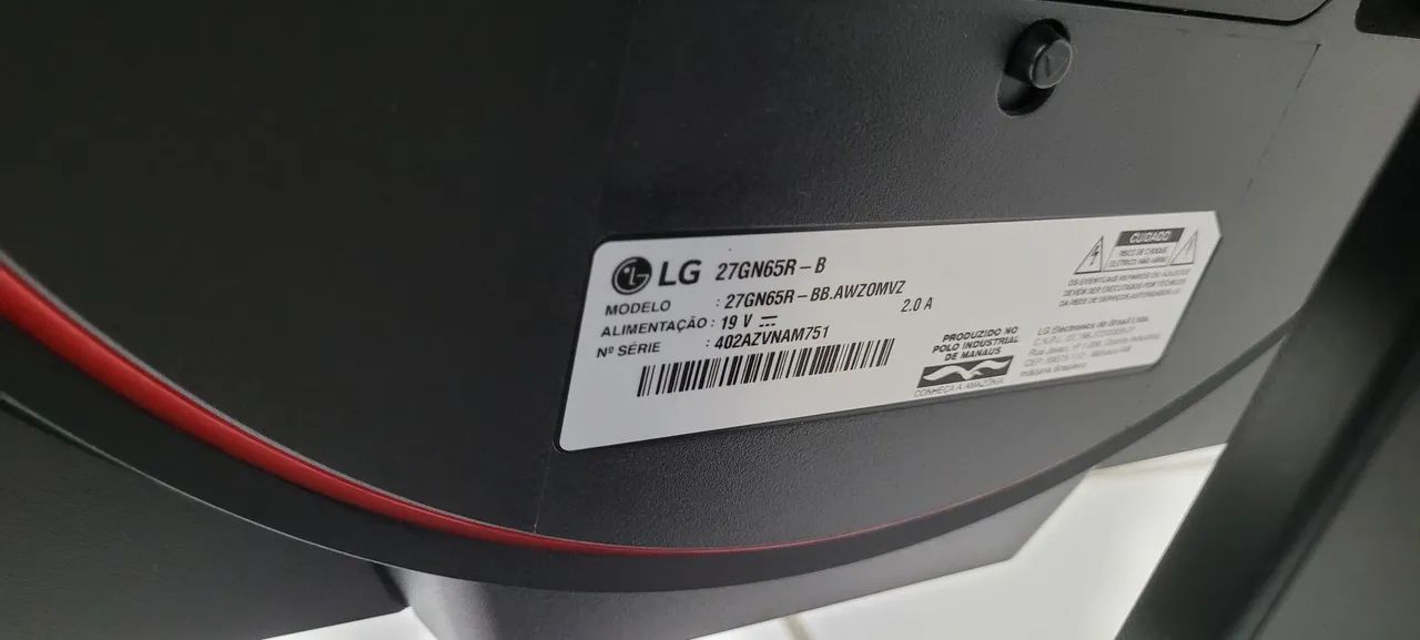 Monitor LG 27'