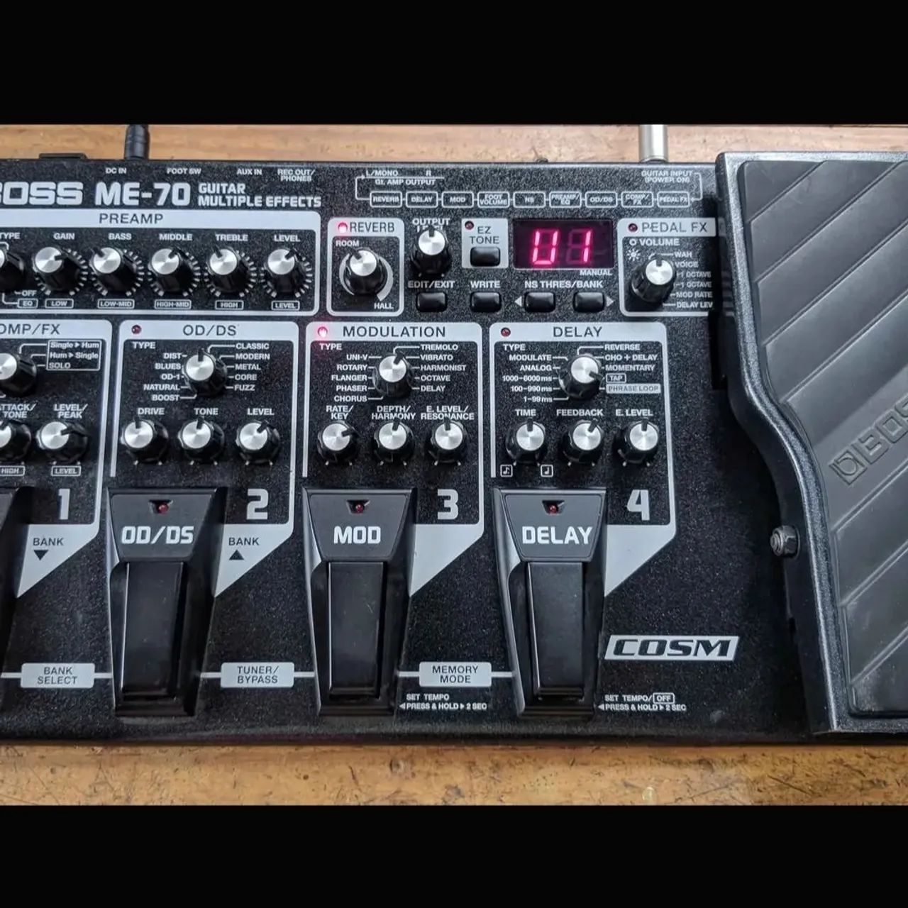Conserto pedaleira Boss ME25 e ME70 - Foto 4