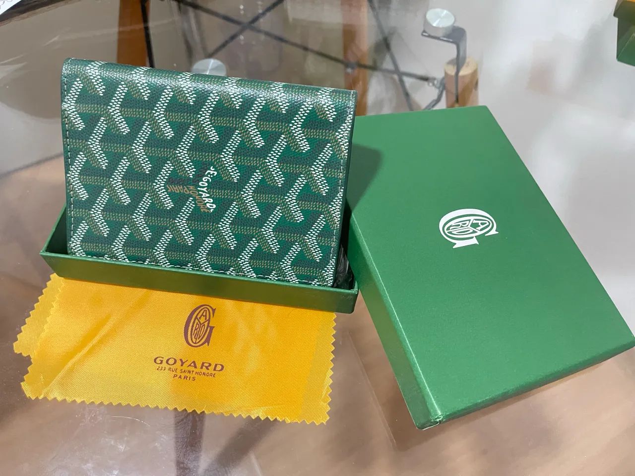Carteira passaporte Goyard - NOVA  - Foto 2
