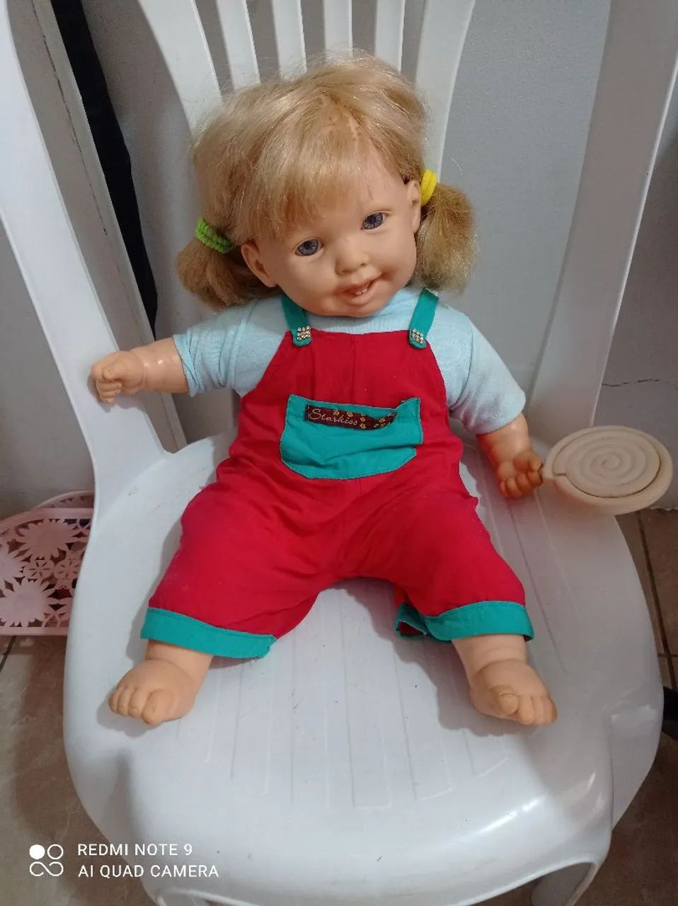 Bonequinha com pirulito da Cotiplás 