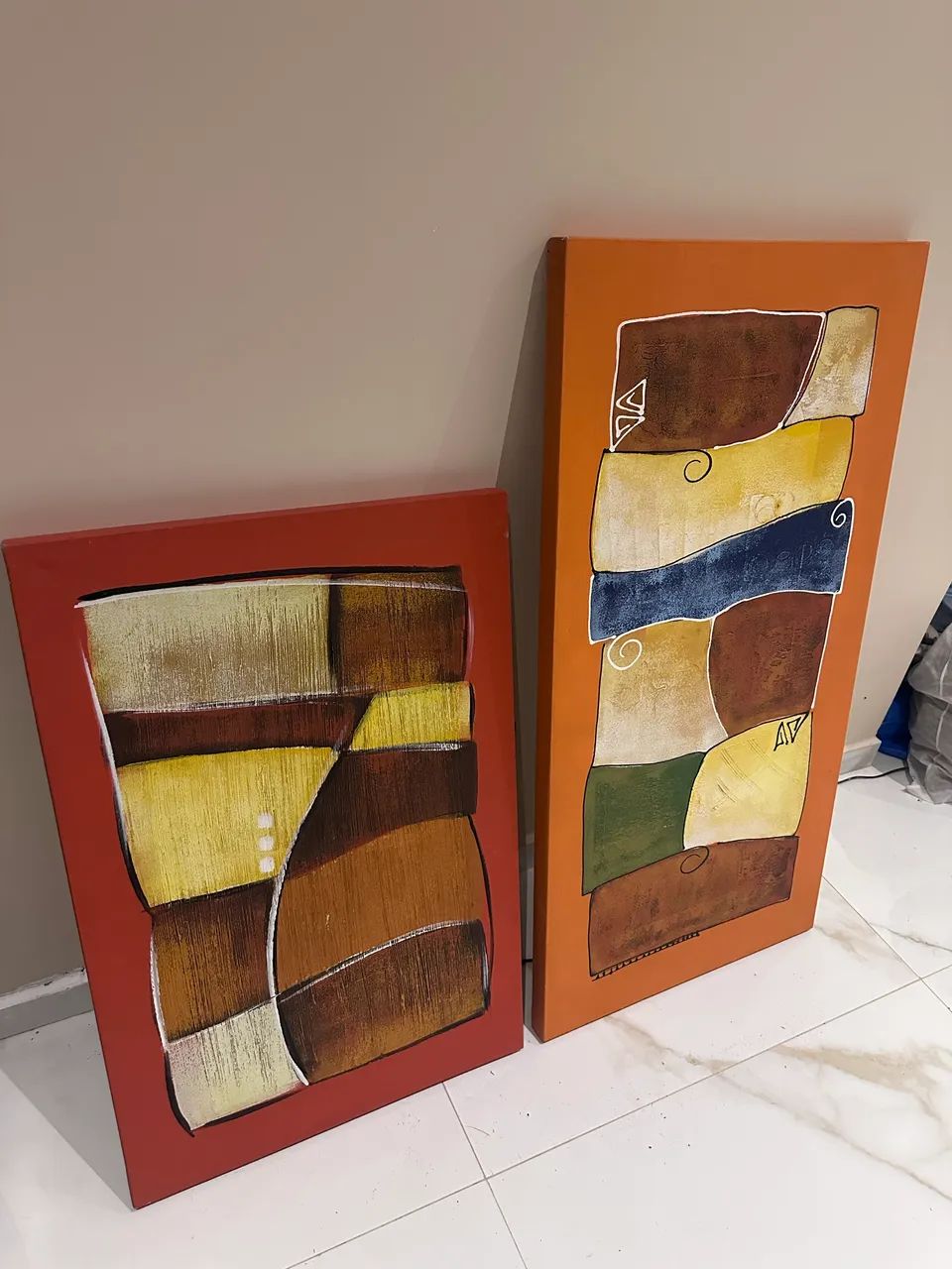 2 quadros decorativos 