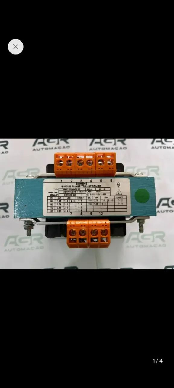 Transformador de comando Siemens  - Foto 4