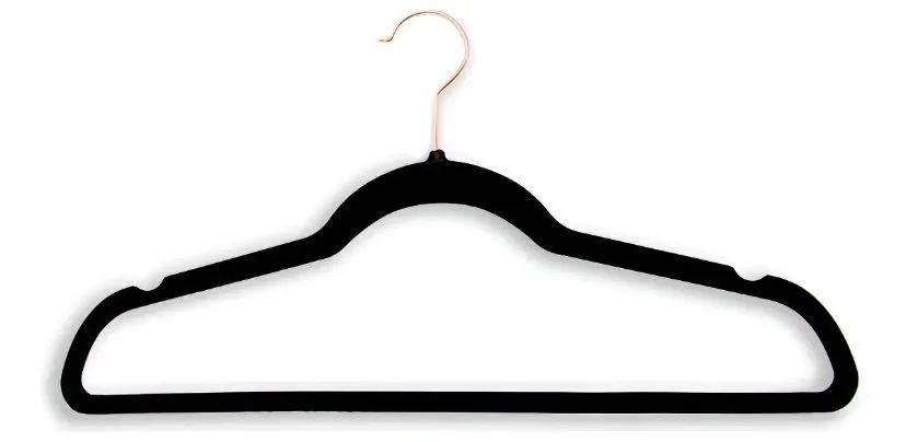 Kit de 7 cabides de Veludo Premium