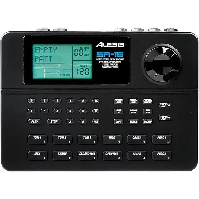 Bateria Alesis SR16 Com Ritmos Brasileiro