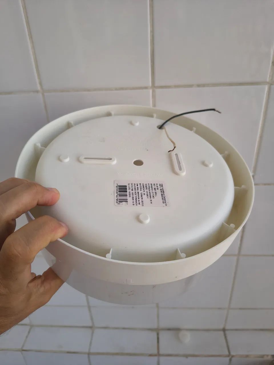 Plafon branco leitoso - Foto 2