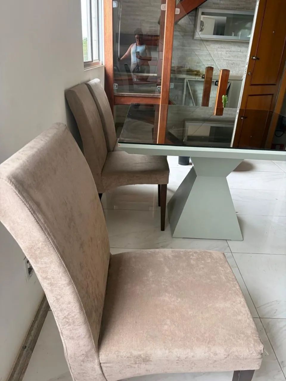 Mesa lider completa com cadeiras - Foto 5