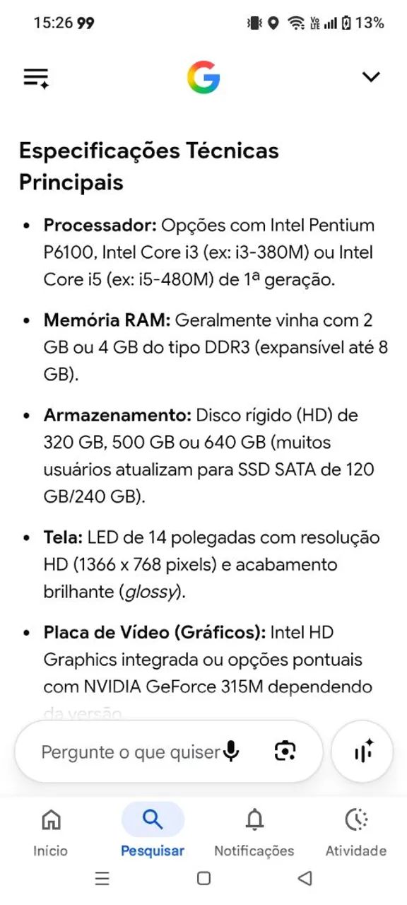 Notebook Samsung RV-411 - Foto 3