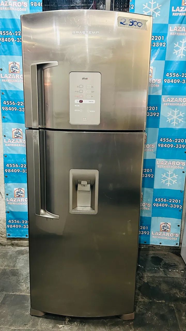 Brastemp ative inox com bebedouro 