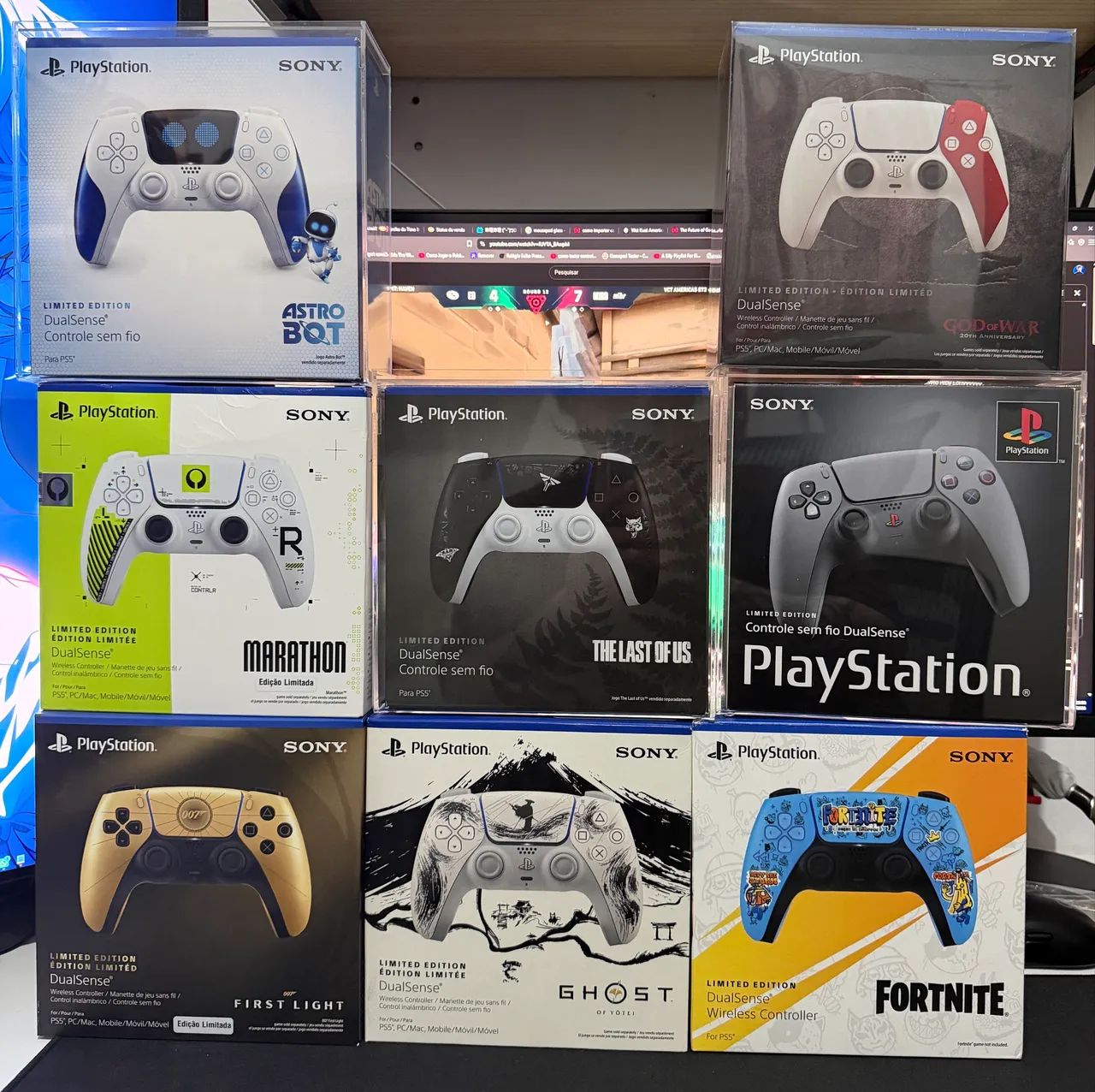 Lote de controles ps5