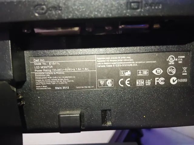Monitor Dell E1911c 19 polegadas - Funcionando perfeitamente - Foto 3