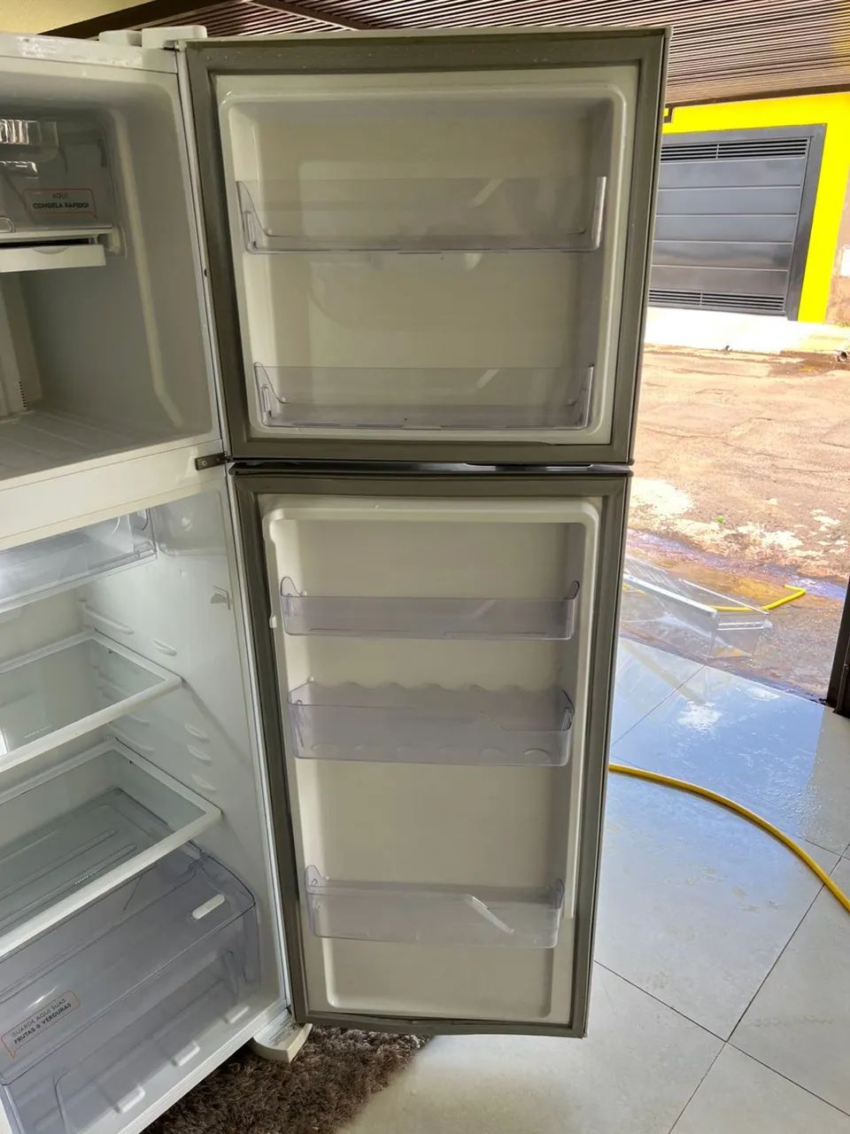 Geladeira Continental 370lts Frost Free Semi Nova Completa Por Dentro - Entrega Grátis  - Foto 4