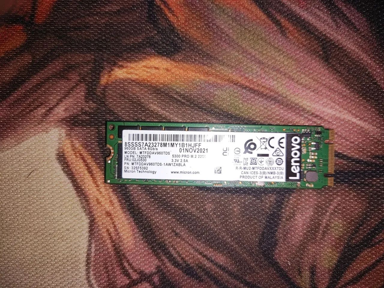 SSD 1tb m.2 6gb/s65723509723651122