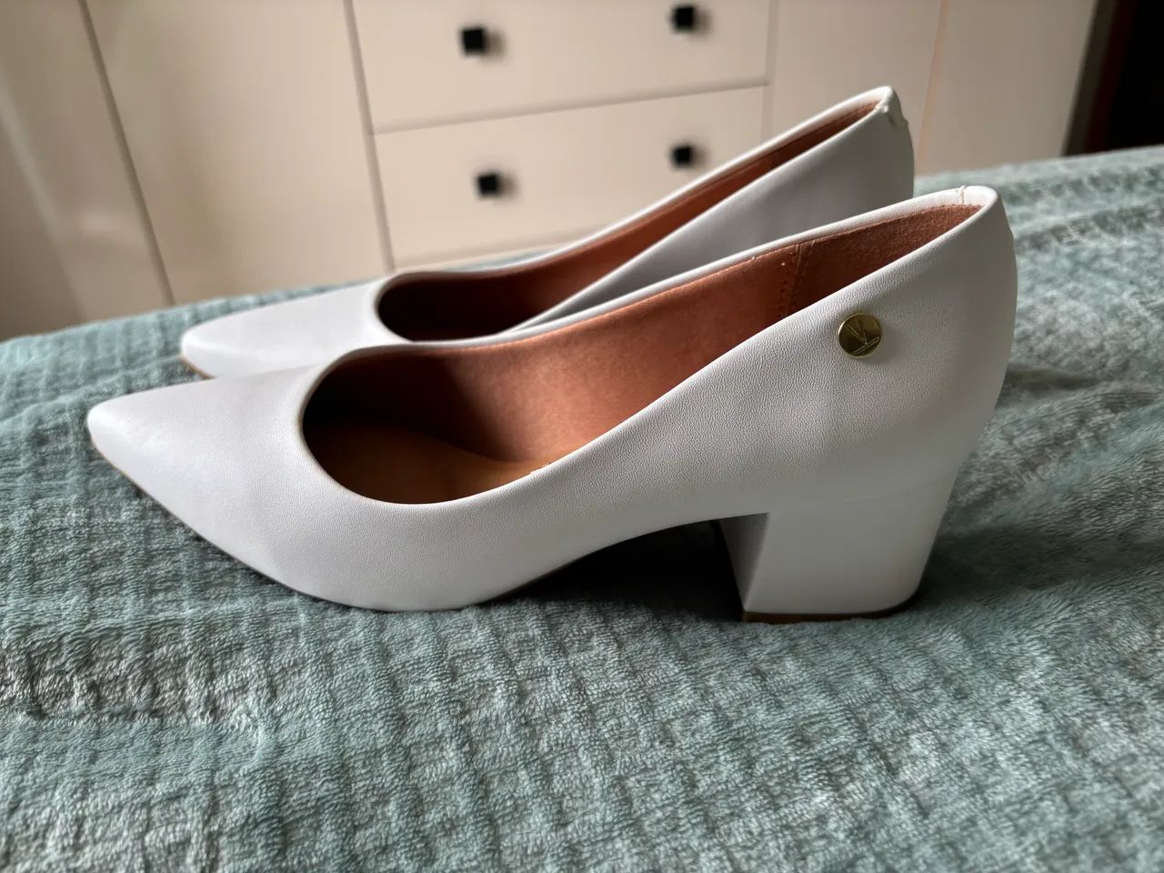 Sapato Vizzano branco noiva - Foto 3