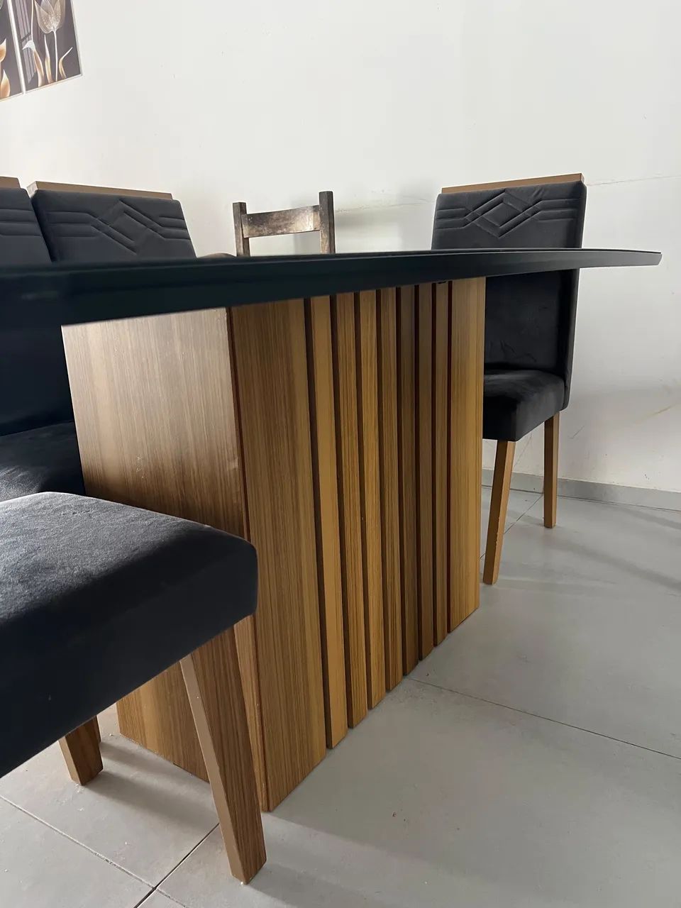 Mesa de janta de 6 cadeira - Foto 3