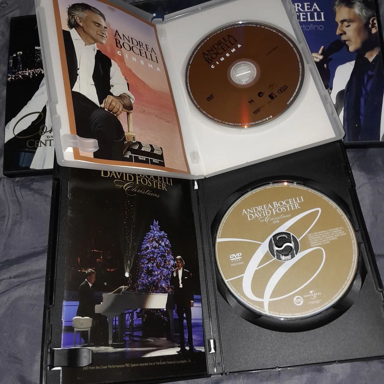 Kit 5 dvds e cd Andrea bocelli - Foto 2