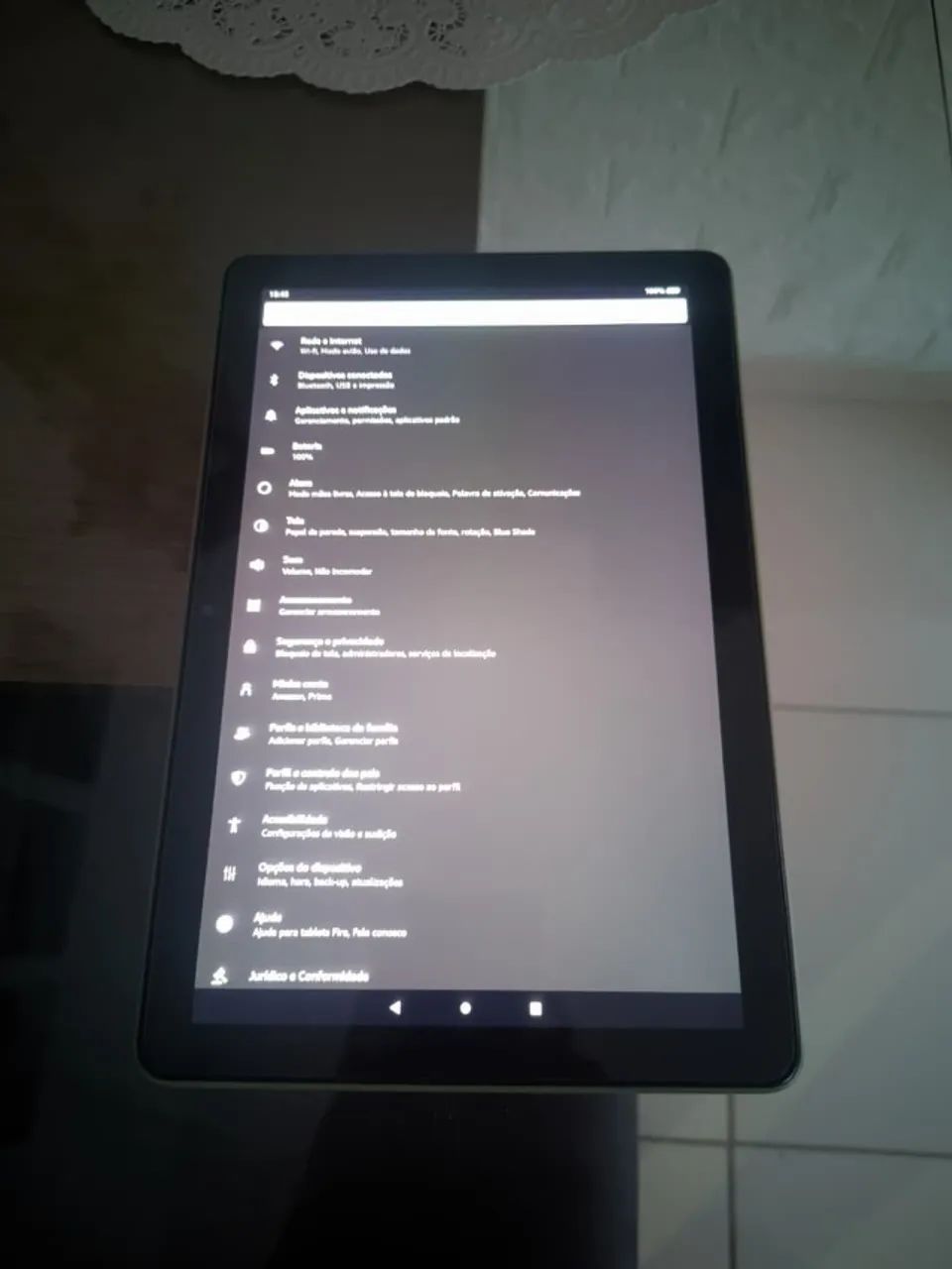 Tablet Amazon Fire HD 10 32GB / 3GB RAM / Octa core - Impecável com Capa e Película - Foto 3
