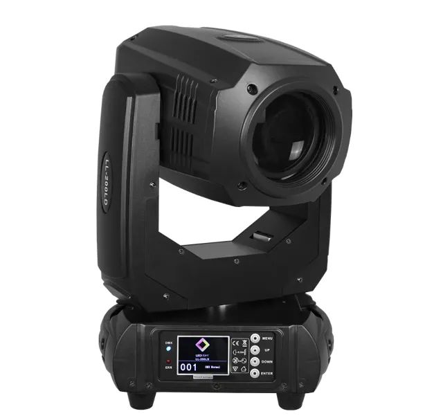 2 Moving Head Digital Profissional Ledlight LL-200LD + Flight Case - Foto 3