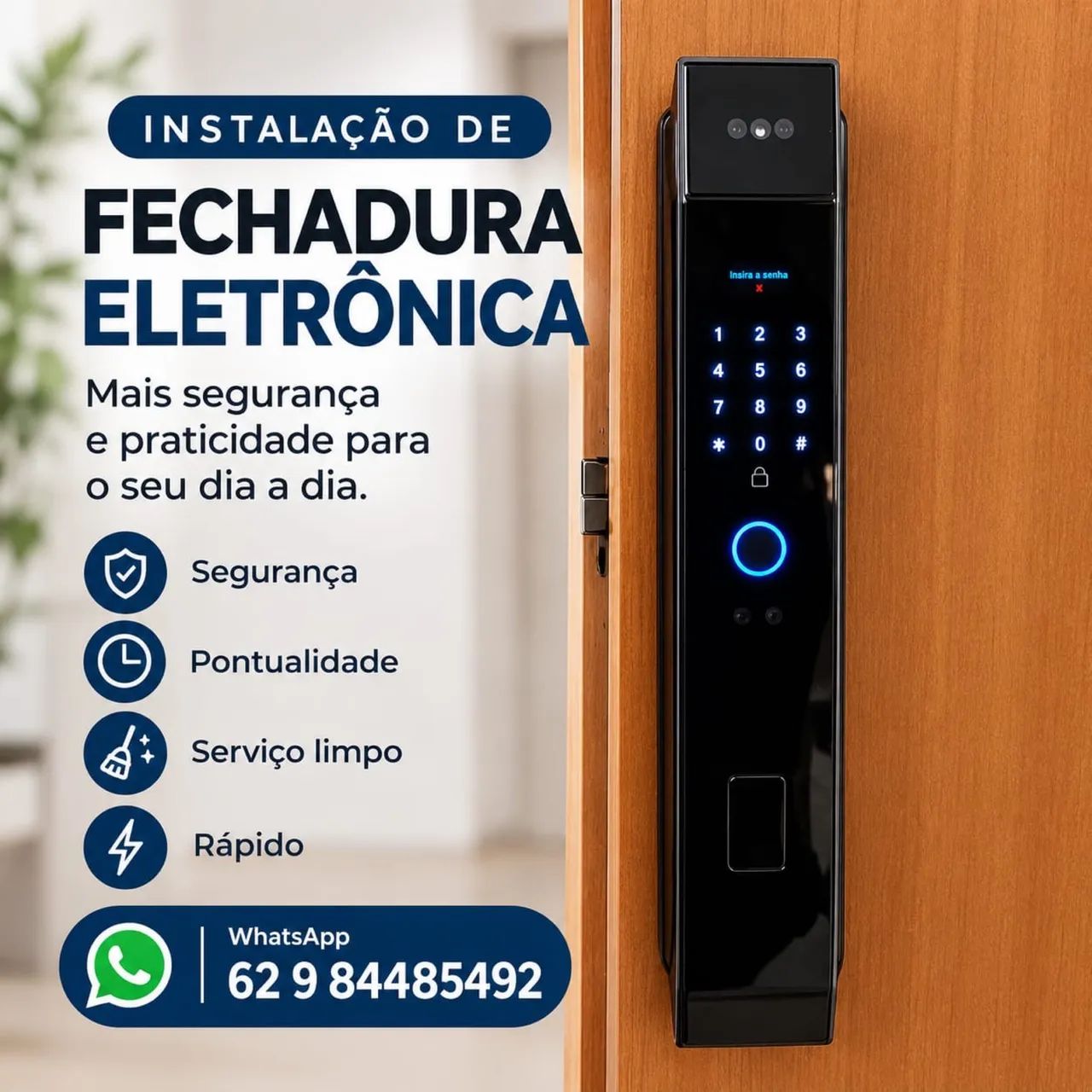Instaladores de Fechadura Eletrônica 